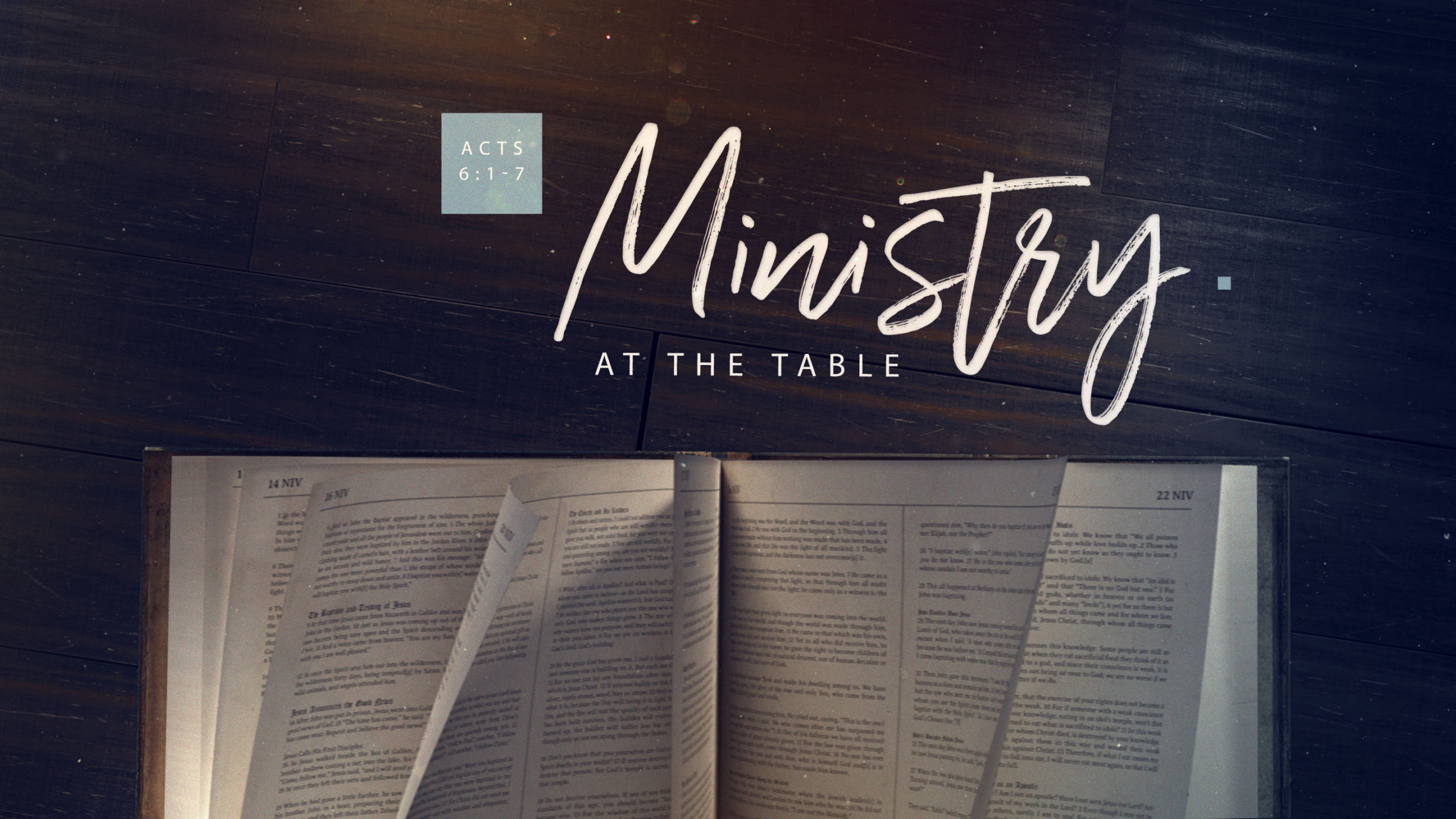 Ministry at the Table Image