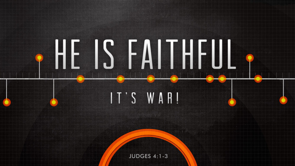 He Is Faithful:  It's War! Image