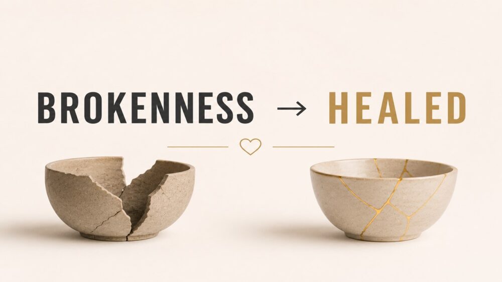 Brokeness to Healed Image