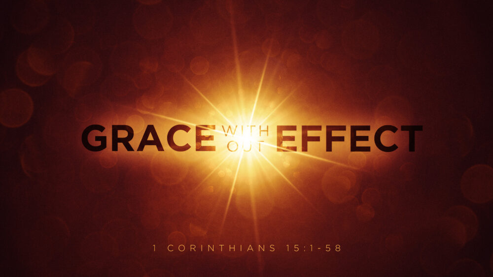 Grace Without Effect Image