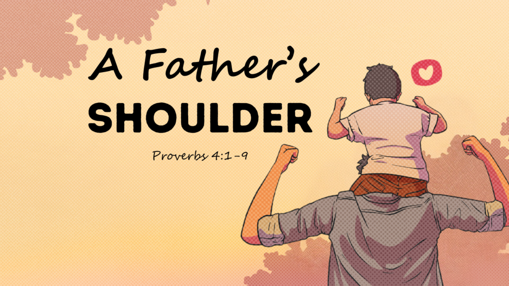 A Father's Shoulders Image